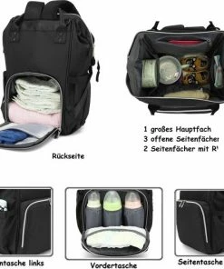 Caliyo Luiertas Unisex Zwart (M-22003-6) -Zwitsal - Winkel 550x532 8