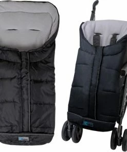 Altabebe - Voetenzak Buggy Universeel - Active Zwart/Grijs 6-36 Mnd
