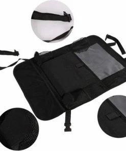 Merkloos Multifunctionele Auto Opbergtas - Autostoel Organizer Met Touch Screen Tablet Houder - Auto Organizer - Auto Accessoires - Autostoelbeschermer - Kick Mat - Achterbank Organizer - Opbergtas - Speelgoed Opberger - Car Seat Organizer - Waterbestendig -Zwitsal - Winkel 550x535 8