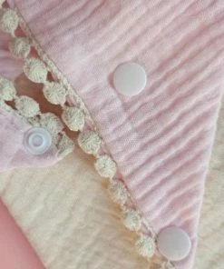 RoYo Set Van 6 Pastel Slabbetjes - 100% Organisch Katoen - Bandana Slab - Hydrofiel - Slabber - Kwijl Slabbetjes - Slabbertjes Baby - Kraamcadeau Meisje -Zwitsal - Winkel 550x538 7