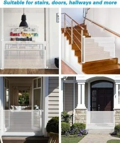 Rudolphy Oprolbaar Traphekje - Veiligheidshekje Voor Baby En Kind - Hondenhek Wit -Zwitsal - Winkel 550x538 9