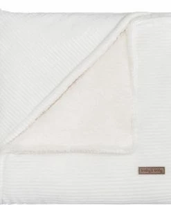 Baby's Only Wikkeldeken - Omslagdoek Baby Sense - Teddy Voering - Wit - 75x75 Cm - Geschikt Voor Drie- En Vijfpuntsgordel