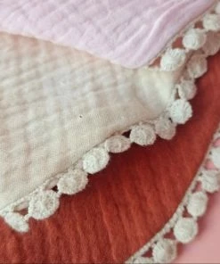 RoYo Set Van 6 Aardetinten Slabbetjes - 100% Organisch Katoen - Bandana Slab - Hydrofiel - Slabber - Kwijl Slabbetjes - Slabbertjes Baby - Kraamcadeau Meisje -Zwitsal - Winkel 550x548 8