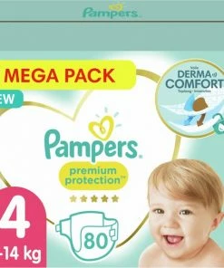 Pampers Premium Protection Luiers - Maat 4 - 80 Luiers