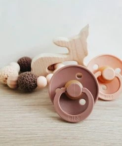 Bibs Fopspeen 3 Stuks 0-6 Maanden | Blush, Woodchuck, Peach| Maat 1 -Zwitsal - Winkel 550x549 5