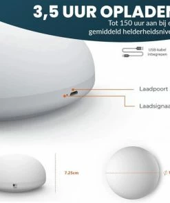 MW Shops Nachtlampje – Baby Kinderen & Volwassenen – Dimbaar Valbestendig Draadloos – Nachtlamp Met Touch Control Incl. 4 GRATIS E-books - Multifunctioneel -Zwitsal - Winkel 550x550 1018