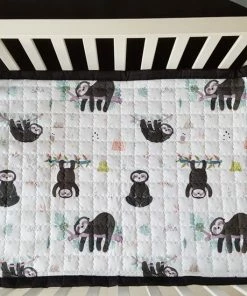 Boxkleed 75x95 Luiaard Liefboefje - Baby Boxkleed - Boxkleden - 30+ Designs