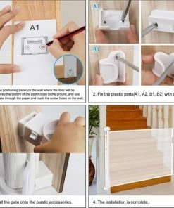 Rudolphy Oprolbaar Traphekje - Veiligheidshekje Voor Baby En Kind - Hondenhek Wit -Zwitsal - Winkel 550x550 1047