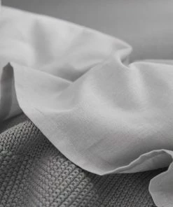 Meyco Uni Wieglaken - 2-pack Grey/light Grey - 75x100cm -Zwitsal - Winkel 550x550 108