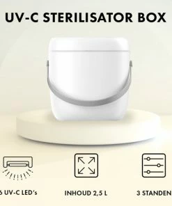 Seven Luxe UV-C Desinfecterende Box - Sterilisator - Snel En Gemakkelijk Mee Te Nemen -Zwitsal - Winkel 550x550 1109
