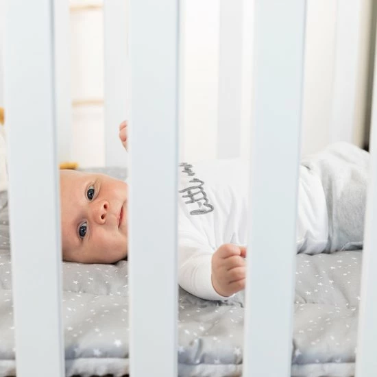 Novéy - Boxkleed 75x95 Cm - Sterren - Grijs - Beige - Baby - Speelkleed 8 Novéy - Boxkleed 75x95 Cm - Sterren - Grijs - Beige - Baby - Speelkleed - Afbeelding 8