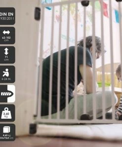 Babygo Safety BabySecure Wallfix White Traphek 4061 -Zwitsal - Winkel 550x550 1181