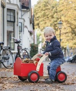 New Classic Toys Houten Bakfiets - Road Star - Blank/Blauw - Zadelhoogte Is 24 Centimeter -Zwitsal - Winkel 550x550 158