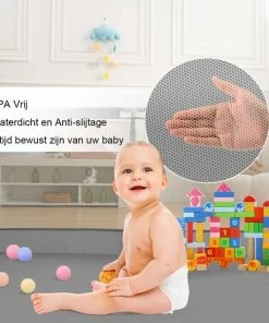 Comomy INSMA Baby Speelbox - 128x128cm Kruipbox - Grondbox - Playpen - Kinderbox - Baby Boxen - Grijs 9 Comomy INSMA Baby Speelbox - 128x128cm Kruipbox - Grondbox - Playpen - Kinderbox - Baby Boxen - Grijs -Zwitsal - Winkel 550x550 169