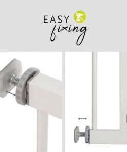 Hauck Autoclose N Stop 2 Veiligheidshekje - 75 Tot 80 Cm - Uitbreidbaar - White 16 Hauck Autoclose N Stop 2 Veiligheidshekje - 75 Tot 80 Cm - Uitbreidbaar - White -Zwitsal - Winkel 550x550 2