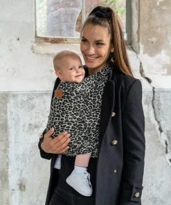 ByKay - Draagdoeken - Stretchy Wrap Deluxe - Leopard - M