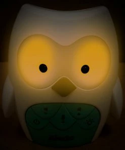 Alecto DBX-84 - DECT Babyfoon Uil - Nachtlampje - Wit/Mint -Zwitsal - Winkel 550x550 234