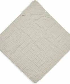 Jollein Badcape Wrinkled 75x75cm - Rosewood