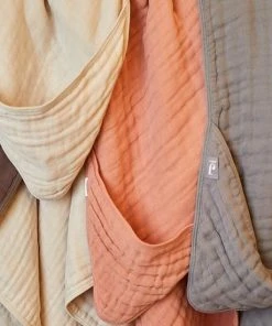 Jollein Badcape Wrinkled 75x75cm - Rosewood -Zwitsal - Winkel 550x550 245