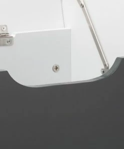 Relaxdays Speelgoedkist Kinderen - Speelgoedbank - Wit-grijs - Speelkist - Opbergkist -Zwitsal - Winkel 550x550 281