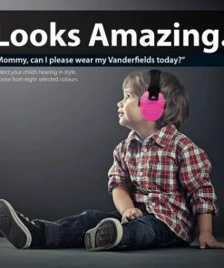 Vanderfields Gehoorbescherming Kind - Gehoorbeschermers Oorkappen Kinderen - 3-16 Jaar - 26dB Rose - V-Star -Zwitsal - Winkel 550x550 284