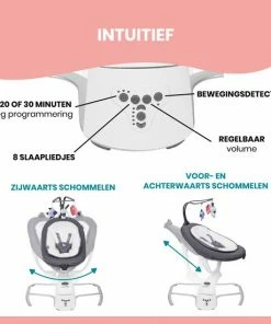 Babymoov Swoon Motion - Babyschommel - Zinc -Zwitsal - Winkel 550x550 298