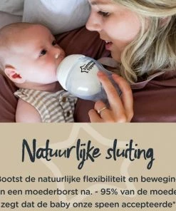 Tommee Tippee Closer To Nature -babyflessen - Langzaam Strom - Borstachtige Speen - Anti-koelik, 260 Ml, Pak Van 3 -Zwitsal - Winkel 550x550 305