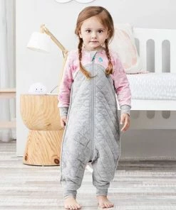 Love To Dream™ Slaappak™ - Pyjama En Dekbed In 1 - Peuter -24-36 Maanden - Winter - Grijs Roze -Zwitsal - Winkel 550x550 307