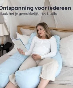 Litollo Zwangerschapskussen XXL - Voedingskussen - Lichaamskussen - 280cm - Zachte Fleece Stof - Body Pillow - Afneembare Hoes - Okergeel 15 Litollo Zwangerschapskussen XXL - Voedingskussen - Lichaamskussen - 280cm - Zachte Fleece Stof - Body Pillow - Afneembare Hoes - Okergeel -Zwitsal - Winkel 550x550 315