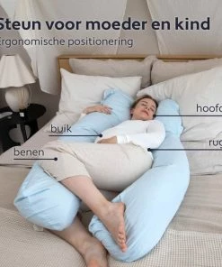 Litollo Zwangerschapskussen XXL - Voedingskussen - Lichaamskussen - 280cm - Zachte Fleece Stof - Body Pillow - Afneembare Hoes - Okergeel 19 Litollo Zwangerschapskussen XXL - Voedingskussen - Lichaamskussen - 280cm - Zachte Fleece Stof - Body Pillow - Afneembare Hoes - Okergeel -Zwitsal - Winkel 550x550 317