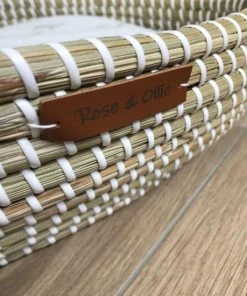 Rose & Ollie Verschoonmand XL + Matrasje + Twee Waterproof Matrashoezen - Zeegras Verschoningsmand -Zwitsal - Winkel 550x550 323