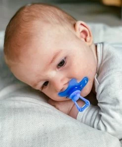 Difrax Fopspeen 6+ Maanden Natural Speen - Blauw/Sky - 2 Stuks -Zwitsal - Winkel 550x550 339