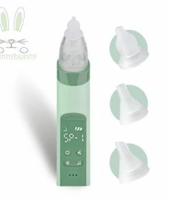 Hunnybunny Elektrische Neusreiniger Voor Baby S Met Muziek En Licht Neuspeer - Aspirator - Neuszuiger - USB-compatibel
