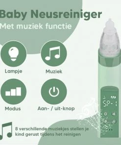 Hunnybunny Elektrische Neusreiniger Voor Baby S Met Muziek En Licht Neuspeer - Aspirator - Neuszuiger - USB-compatibel -Zwitsal - Winkel 550x550 355