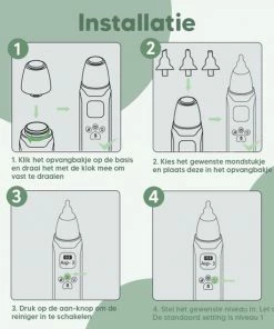 Hunnybunny Elektrische Neusreiniger Voor Baby S Met Muziek En Licht Neuspeer - Aspirator - Neuszuiger - USB-compatibel -Zwitsal - Winkel 550x550 361