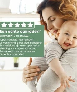 Hunnybunny Elektrische Neusreiniger Voor Baby S Met Muziek En Licht Neuspeer - Aspirator - Neuszuiger - USB-compatibel -Zwitsal - Winkel 550x550 362