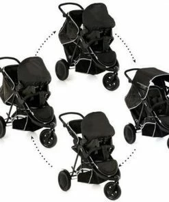 Hauck Freerider SH12 Duo Kinderwagen - Zwart -Zwitsal - Winkel 550x550 458