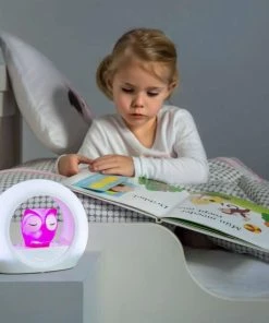 Zazu Lou Uil - Nachtlampje - Roze - Kinderlamp Met Geluidsensor En Nachtlamp Functie -Zwitsal - Winkel 550x550 485