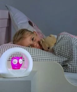Zazu Lou Uil - Nachtlampje - Roze - Kinderlamp Met Geluidsensor En Nachtlamp Functie -Zwitsal - Winkel 550x550 490