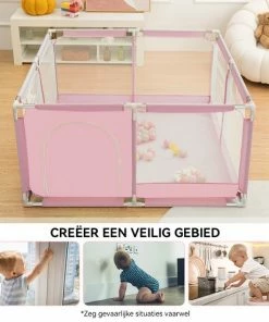 Comomy Grondbox - Vierkant Speelbox - Spel Kasteel - 128x128x66cm - Roze 10 Comomy Grondbox - Vierkant Speelbox - Spel Kasteel - 128x128x66cm - Roze -Zwitsal - Winkel 550x550 515