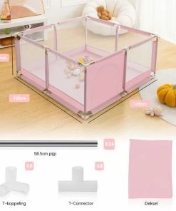 Comomy Grondbox - Vierkant Speelbox - Spel Kasteel - 128x128x66cm - Roze 11 Comomy Grondbox - Vierkant Speelbox - Spel Kasteel - 128x128x66cm - Roze -Zwitsal - Winkel 550x550 516