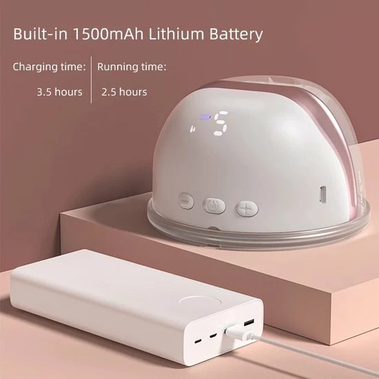 ComfyKid Borstkolf | Draagbaar |Hands-free | Elektrisch | Best Verkozen Van 2022| Ros | Geluidloos | Comfortabel | Snel Oplaadbaar | GRATIS BH-bevestingsband 4 ComfyKid Borstkolf | Draagbaar |Hands-free | Elektrisch | Best Verkozen Van 2022| Ros | Geluidloos | Comfortabel | Snel Oplaadbaar | GRATIS BH-bevestingsband - Afbeelding 4