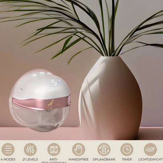 ComfyKid Borstkolf | Draagbaar |Hands-free | Elektrisch | Best Verkozen Van 2022| Ros | Geluidloos | Comfortabel | Snel Oplaadbaar | GRATIS BH-bevestingsband 8 ComfyKid Borstkolf | Draagbaar |Hands-free | Elektrisch | Best Verkozen Van 2022| Ros | Geluidloos | Comfortabel | Snel Oplaadbaar | GRATIS BH-bevestingsband - Afbeelding 8