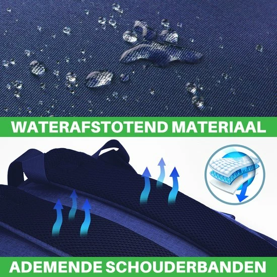 Brisby Slijtvaste Luiertas – Verzorgingstas – Met Buggymontage - Blauw 2 Brisby Slijtvaste Luiertas – Verzorgingstas – Met Buggymontage - Blauw - Afbeelding 2