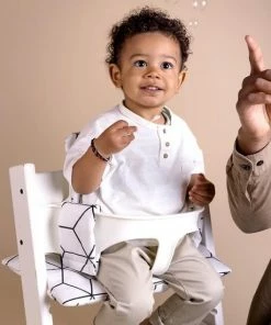 Ukje Kussenset - Geschikt Voor Stokke Tripp Trapp Kinderstoel - Geplastificeerd - Wit - Geblokt -Zwitsal - Winkel 550x550 53