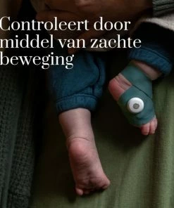 Owlet Smart Sock 3 - Babymonitor Met Zuurstof- & Hartslagmeter (0-18 Maanden) - Donkergroen -Zwitsal - Winkel 550x550 569