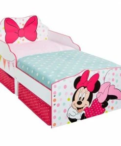 Disney Minnie Mouse Disney's Minnie Mouse Junior Bed Met Strik -Zwitsal - Winkel 550x550 577