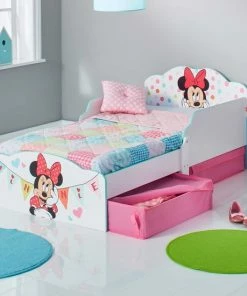 Disney Minnie Mouse Disney's Minnie Mouse Junior Bed Met Strik -Zwitsal - Winkel 550x550 580