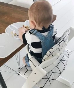 Ukje Kussenset - Geschikt Voor Stokke Tripp Trapp Kinderstoel - Geplastificeerd - Wit - Geblokt -Zwitsal - Winkel 550x550 59