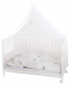 Roba Ledikant/co-sleeper Fox & Bunny 126 X 66 Cm Wit 9-delig -Zwitsal - Winkel 550x550 595